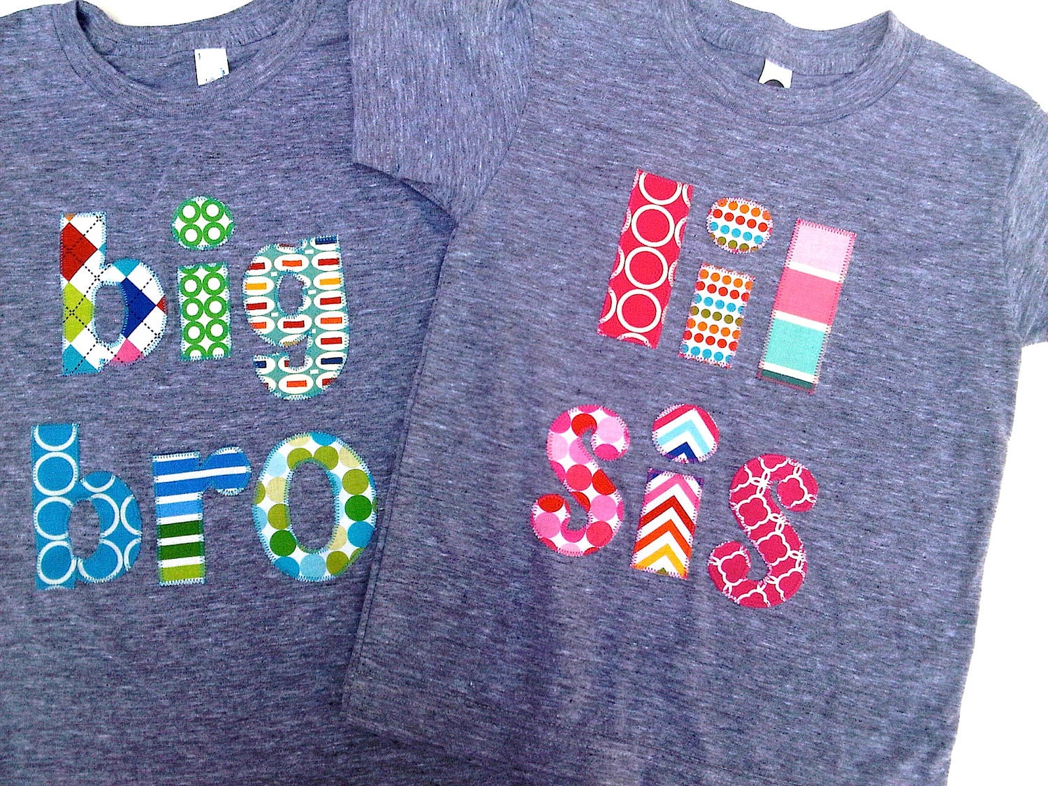 Big Brother To Be Shirt Sibling Shirt for NEW Little Sister Big Bro Lil Sis