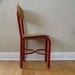 RESERVED FOR ADAM Child's Heywood Red Metal Chair