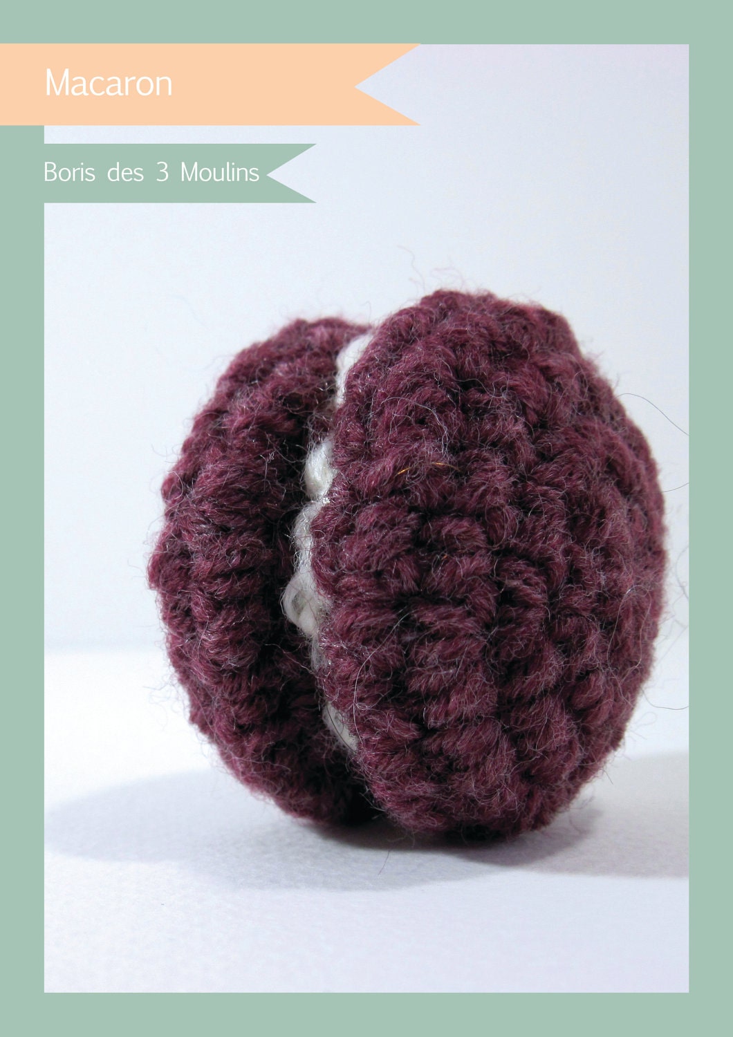 Patron de crochet - Macarons -