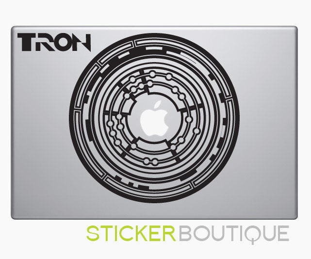 Tron Macbook Decal