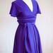 Convertible Dress, Infinity Dress in Purple, Size Medium/Large, Ready to Ship, Ship Ready