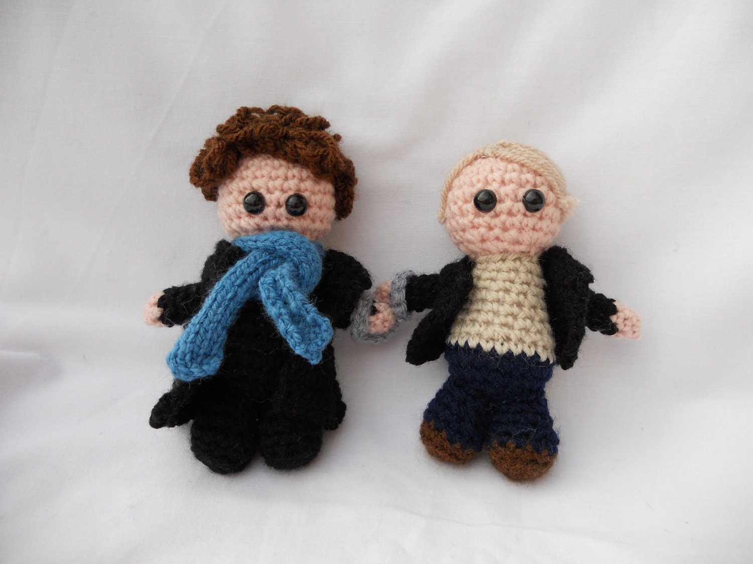 Sherlock and Watson Amigurumi Pattern PDF