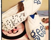 Custom Toms shoes/ Music Notes
