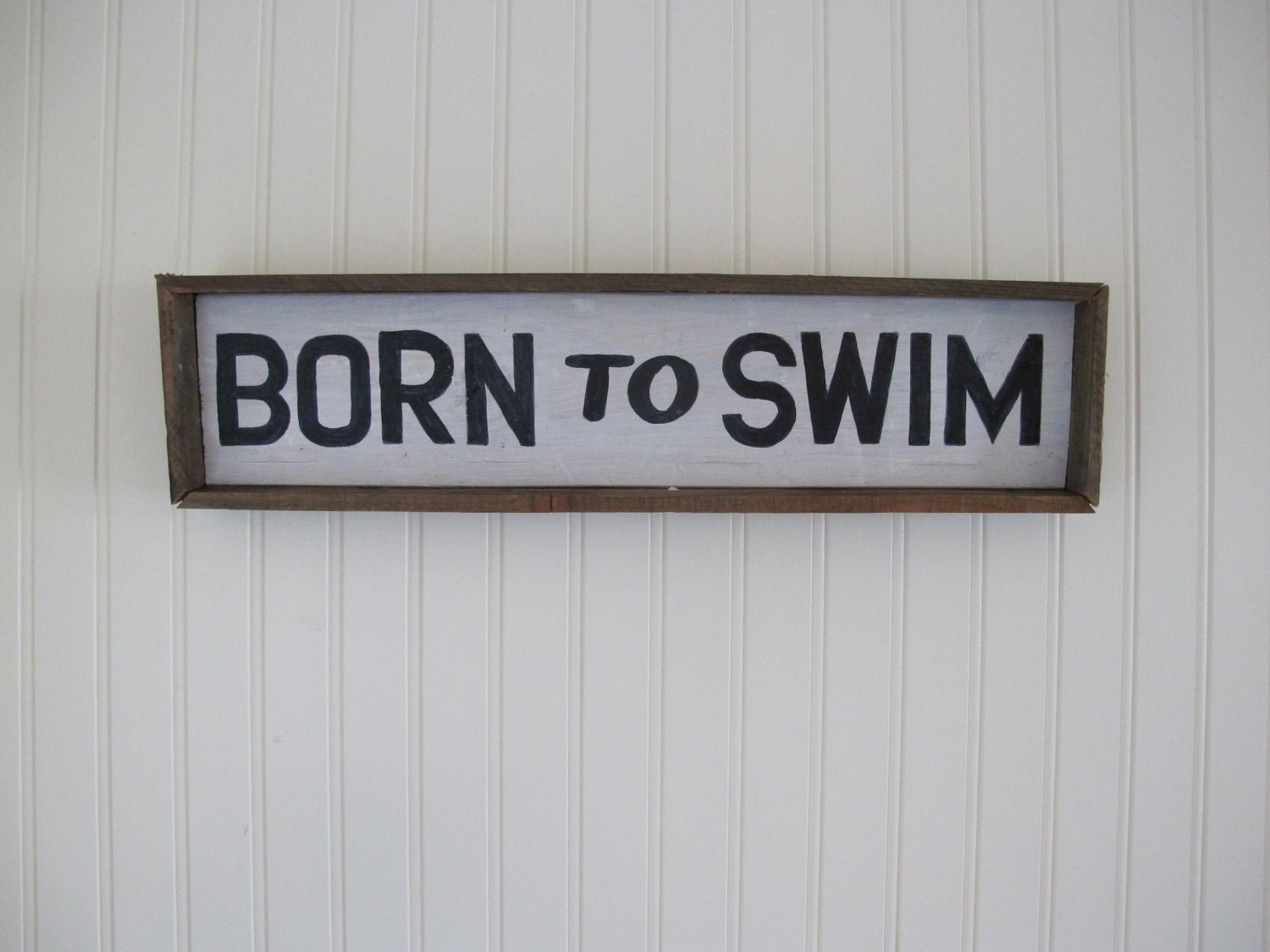 born to swim