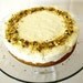 white chocolate frozen pistachio cheesecake