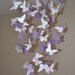 Lavender Butterfly Mobile, Girls Room Decor,Party Decor