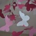 Pink Butterfly Mobile, Girls Room Decor,Party Decor