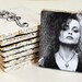 Death Eater Harry Potter Italian Marble Coasters