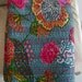 Handmade Blanket Queen - Hand dyed and hand stitched in Greyish Pretty Blue