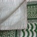 Hand Block Bed Cover or Blanket in Queen Size