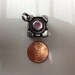 Pewter Metal Heart Cube