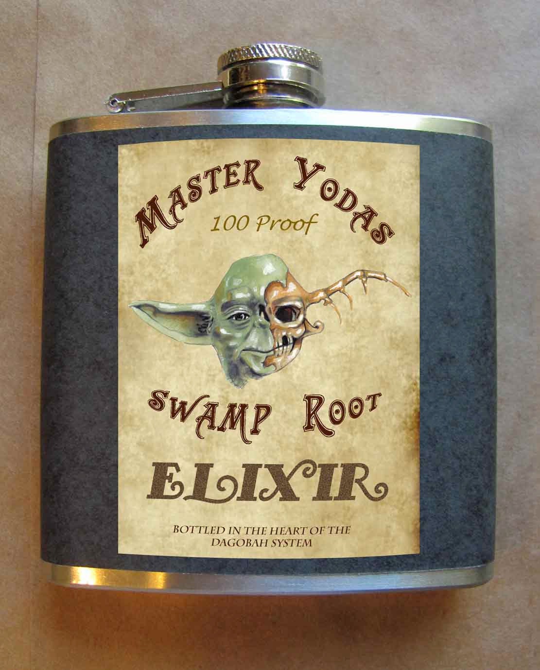 Star Wars Flask - Master Yodas Swamp Root