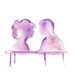 LOVE man woman ART PRINT 12X16 original watercolor painting illustration home wall decor  modern contemporary reproduction poster