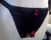 Mature Crotchless Naughty Panties-sexy lingerie-honeymoon lingerie-Satin Panties