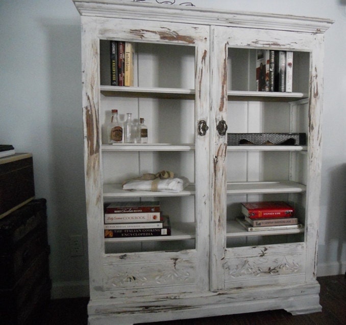 Items similar to Antique Pie Safe Storage on Etsy