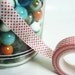 Pink & Red Polka Dots Japanese Washi Paper Tape, Polka Dot Washi Tape