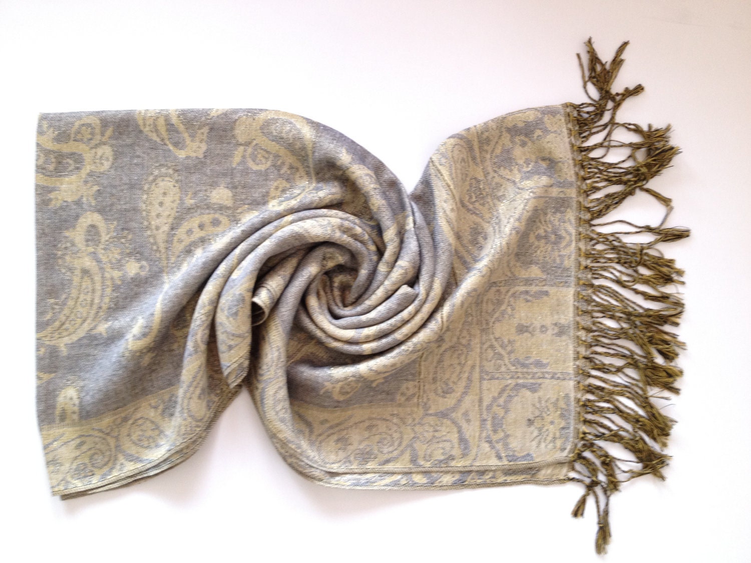 Silver Metalic Pashmina, Pashmina Scarf, Pashmina Scarf, Scarf, Scarves, Fashion Scarf, Gift, Wrap