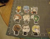 Avengers Deluxe Door Chibi Set