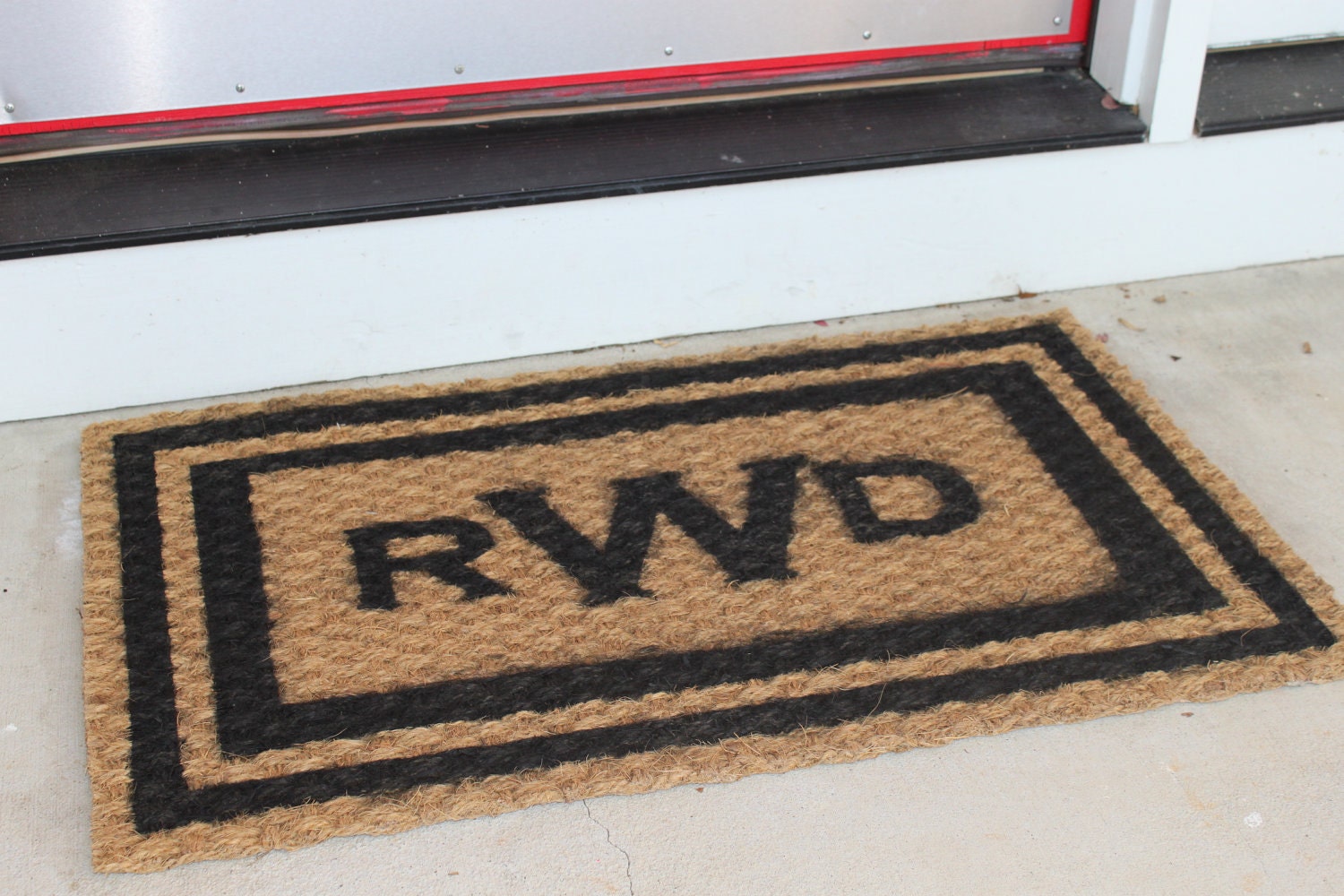 Classic Monogrammed doormat