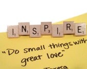 Inspire Magnet - Scrabble Tiles