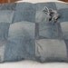 Dog Bed - Recycled Jean Dreams