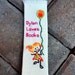 Customized / Personalized handmade cross stitch bookmark for kids, it is great for birthday, baby shower, goodie bag, boy and girl