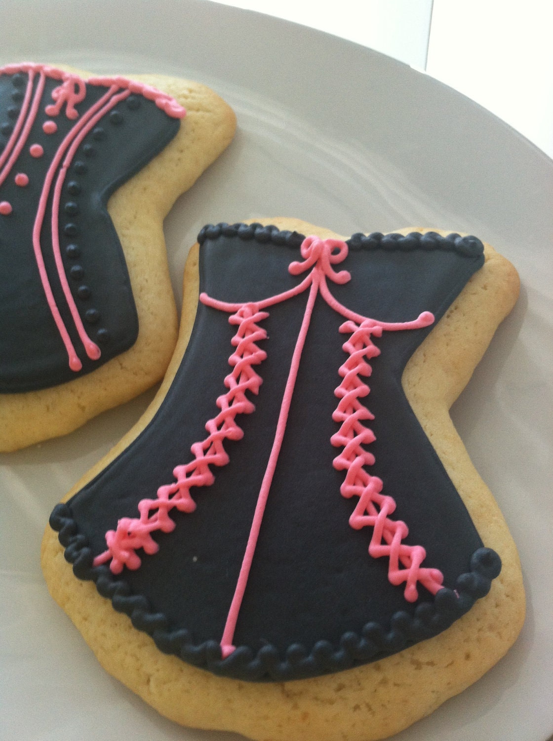 Corset Cookies - 2 dozen - RESERVED LISTING