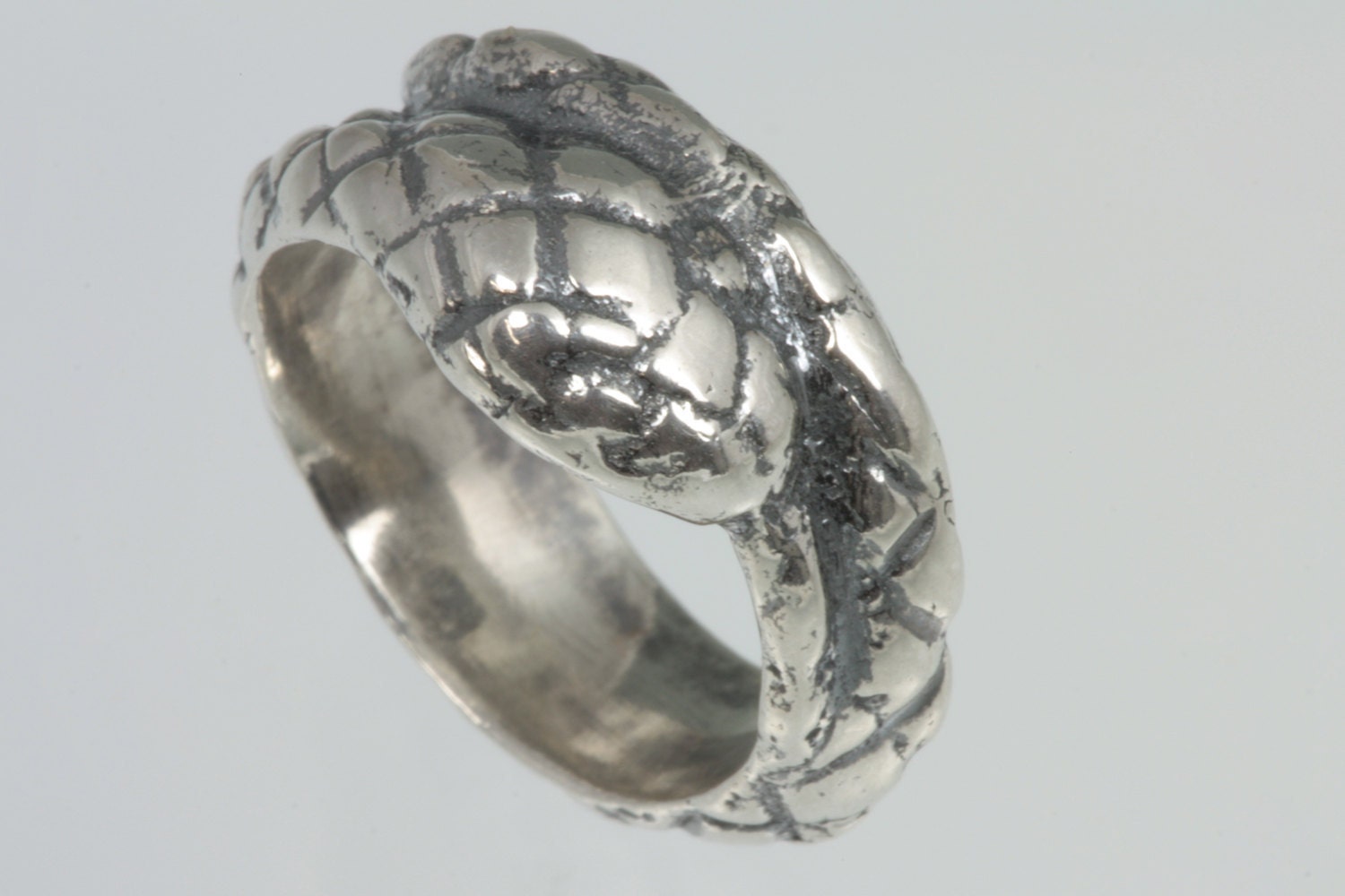 Sterling Silver Snake Ring