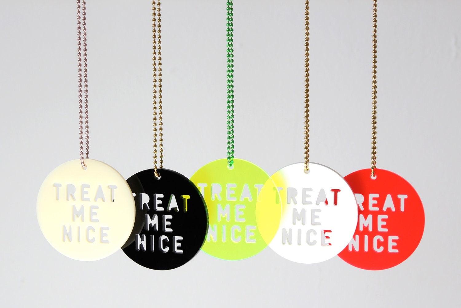 Necklace, Treat Me Nice, black
