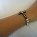 Rhinestone Cross Bracelet