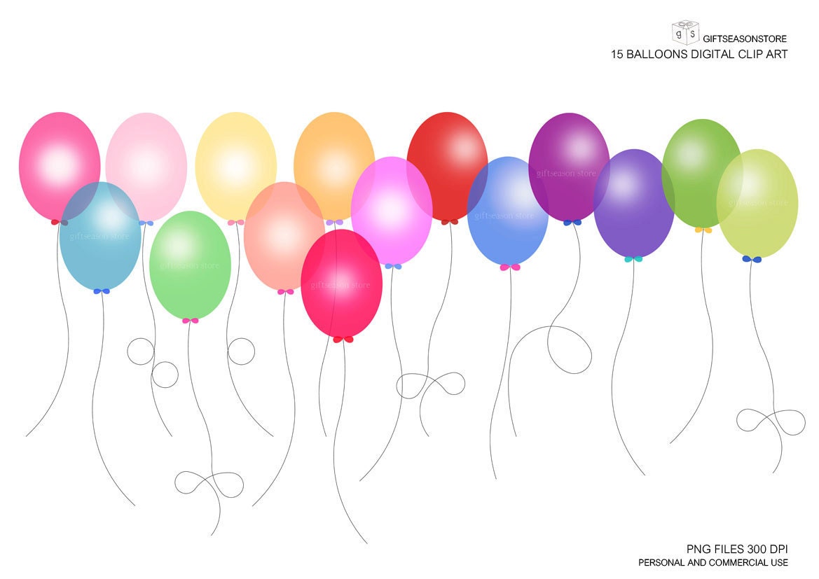 Ballons Clipart