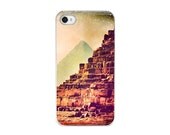 iphone case 4 4s pyramid fine art travel photography masculine geekery accessory vintage Egypt exotic unique cell phone gadget