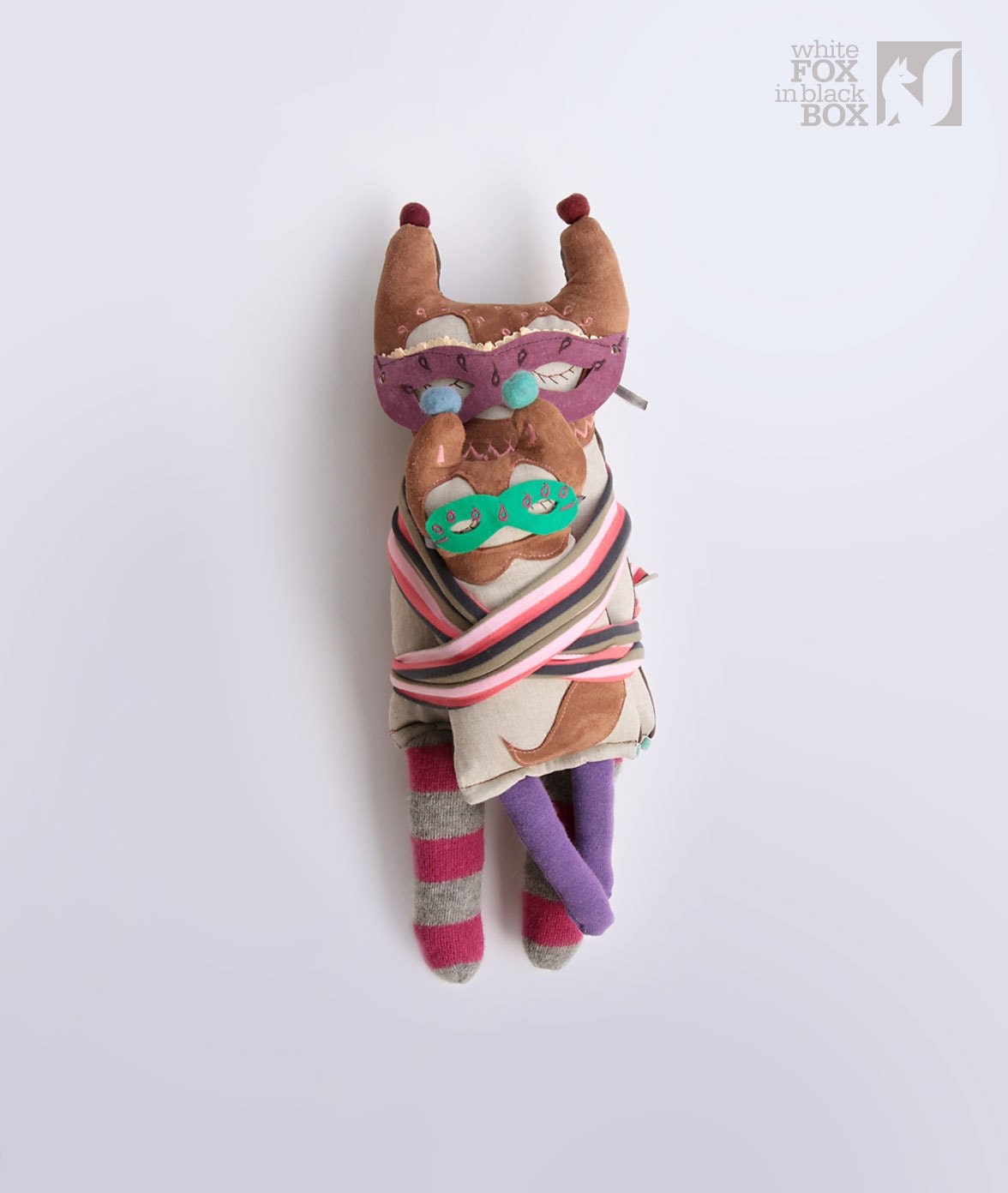 Tola - Stuffed Reclaimed Fabric Doll