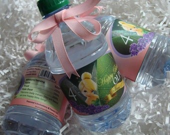 Tinkerbell Water Bottle Labels