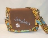 Diaper Bag / Messenger Bag / Stroller Bag - Personalized