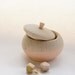 Mini Treasure Pot, Soft Peach: Toothfairy, Wedding Decor, Jewelry Box, Engagement