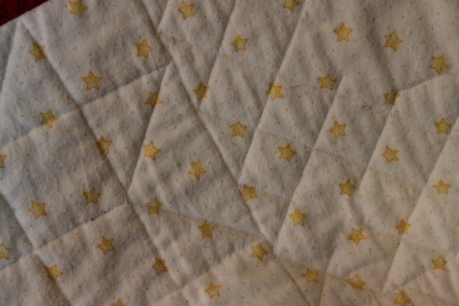 Baby Quilt - Puppy pull along toy