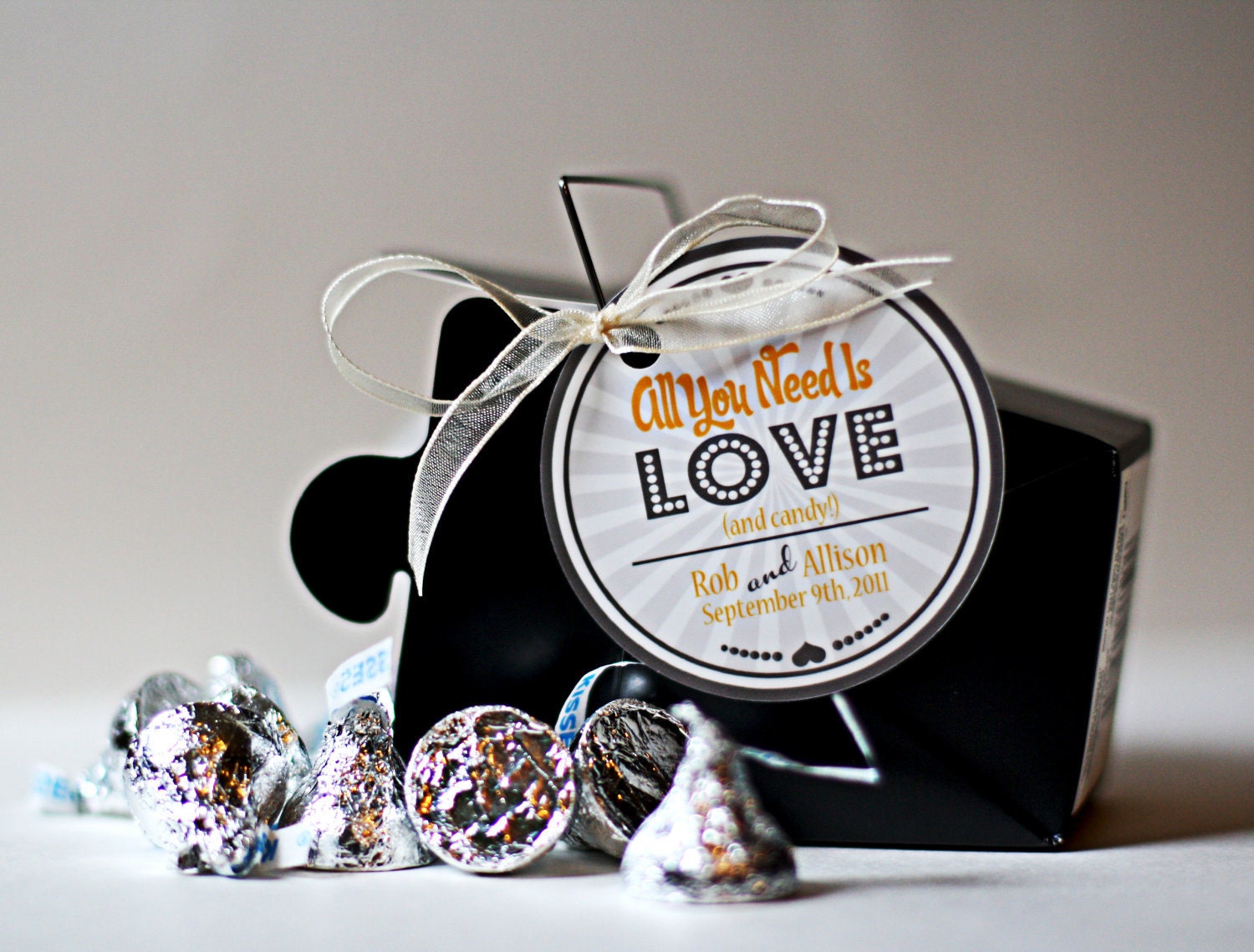Wedding Favor Label / Tag - ALL You NEED Is LOVE Printable Il_570xn