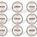 Wedding Favor Label / Tag - LOVE IS SWEET Printable