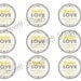 Wedding Favor Label / Tag - ALL You NEED Is LOVE Printable