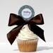 Bridal Shower Cupcake Toppers - SOMETHING BLUE Printable