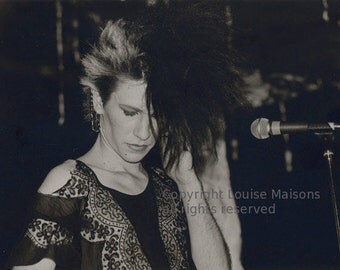 Rozz Williams- Christian Death- Paris 1984 - copyright Louise Maisons - All rights reserved