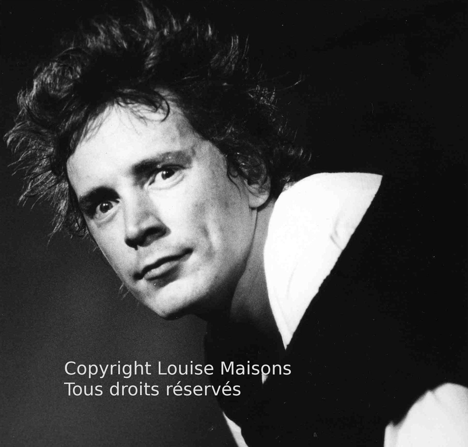 John Lydon- P.I.L  - Paris 1983 by Louise Maisons -all rights reserved