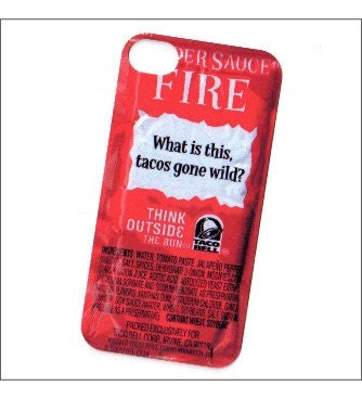 taco bell packet iphone 4 case, iphone 4s case