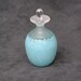 Vintage Swedish Handblown Glass Perfume Bottle by Vas Vitreum in Vadstena  ABL-069