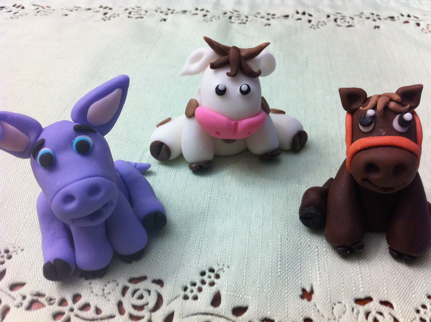 Very good Fondant Animals Farm