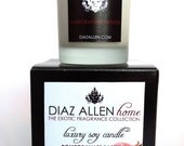 Pomegranate Passion Luxury Soy Candle 7.5 oz.