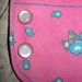 Kowgirl HandCuffz (Pink with Blue Flowers)