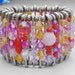 Safety Pin Bracelet - Summer Sunset