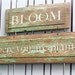BLOOM Where You Are Planted Salvage Wood Garden Art